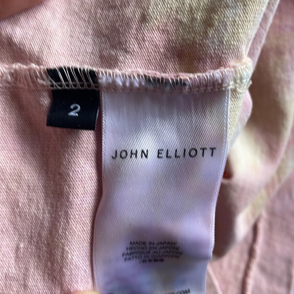 John Elliot pattern print tie dye T-shirt. Size 2 - Picture 4 of 4